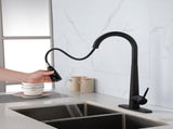 Kitchen Faucets with Pull Down Sprayer, Kitchen Sink Faucet with Pull Out Sprayer, Fingerprint 88256761