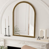 Iron Art Arch Vintage Vanity Mirror, Wall Hanging, Placed On The Table, Suitable For Living Room, W757P266578