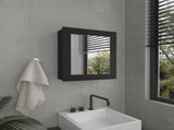 Luma Medicine Cabinet with Mirror Door 20.5" High Cabinet Organizer with Two interior Shelves for B200P235864