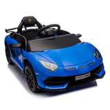 ZNTS 12V Kids Ride On Car W/Parents Remote Control,Licensed Lamborghini Aventador Xago,Hydraulic pressure W1396P184348