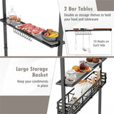 8 x 5 FT Outdoor Grill Gazebo 43874845
