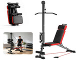 Multi-Functional Weight Bench with Pulley System and Adjustable Backrest 18864909