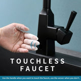 Touchless Kitchen Faucet,Hands Free Automatic Smart Kitchen Faucet W1932P149033