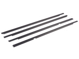4x Weatherstrip Window Molding Trim Seal Belt Fits for Mitsubishi Lancer 2008-2017 5727A005 5727A006 75501710