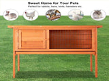 36" Single Deck Waterproof Wooden Chicken Coop Hen House Pet Animal Poultry Cage 13363079