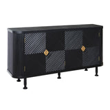 Accent Storage Cabinet, Modern Accent Buffet Cabinet Adjustable Shelves, Freestanding Sideboard W2729P202567