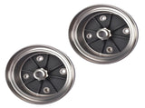 2x Rear Brake Drum Fits For Kawasaki Mule 2510 3000 3010 3020 4000 4010 KAF620 Diesel 410380035 85562641