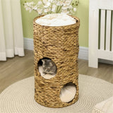 ZNTS Wooden Cat House/Cat Trees /Cat Climbing Tower （Prohibited by WalMart） 63763548