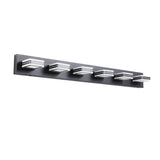 Modern 6-Light LED Vanity Light - Sleek Bathroom Wall Fixture, Iron & Acrylic, Dimmable & W1340P206802