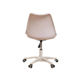 ZNTS Armless Office Chair,Ergonomic Small Computer Desk Chair with Wheels,Adjustable Rolling Chair, W2533P171799