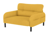 UNITED WE WIN corduroy fabric, comfortable monochrome single person wide seat chair, suitable for W1568P307260