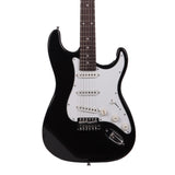 ZNTS Rosewood Fingerboard Electric Guitar Black w/ White 97563355