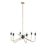 6-Light Metal Chandelier B03595697