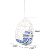 LOS ALAMITOS HANGING CHAIR WITH 8FT CHAIN 70770.00WBLU