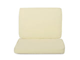 CAROLINA CLUB CHAIR CUSHION SET, SEAT CUSHION AND BACK CUSHION, CREAM, SET OF 1 N775P270221C