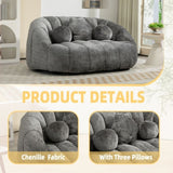 COOLMORE Bean Bag sofa Lazy Sofa Durable Comfort Lounger High Back Bean Bag Chair Couch for Adults W395P199620