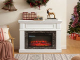 Only Mantel -White,41.34"W*14"D*40"H W2275P389685