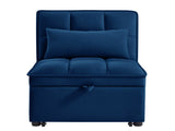 4 in1 Multi-Function Single Sofa Bed with Storage Pockets,Tufted Single Pull-out Sofa Bed with W2186P163738