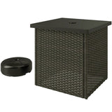Wicker Side Table 42657186