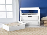(2 pack) Wide 3 Drawer Tower, Plastic Storage Organizer with Removable Decorative Bins, Easy to 67808131