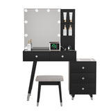 Pitted Particle Board With Triamine Coating, Solid Wood Legs With Copper Sheath Decoration, 5 78109421