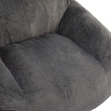 Sezze Indoor Bean Bag Chair, Gray Faux Fur N775P265552G