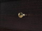 Full Size Murphy Bed with Large Drawers,Espresso N708P336203P