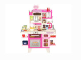 104-Piece Pretend Play Kitchen Set, Realistic Lights & Sounds, Toy Kitchen Accessories for Boys & 09990938