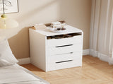 (60cm)3 in 1 Vanity Desk with Plip Top Mirror,Small Make Up Vanity Set with Visible Glass W2641P192314