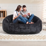 COOLMORE Bean Bag sofa Lazy Sofa Durable Comfort Lounger High Back Bean Bag Chair Couch for Adults W395P181440