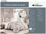 7-Piece Comforter Set Premium Polyester, Soft & Comfortable, Decorative, All-Season Bedding Set 14358153