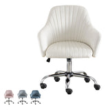 Accent chair Modern home office leisure chair with adjustable velvet height and adjustable W1521108554