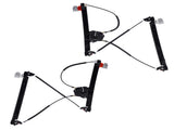 Pair Front Window Regulator Replacement for Maserati Quattroporte M139 84934200 66944900 66944800 83744044