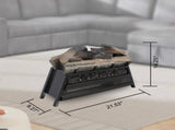 23 inch Electric Fireplace 3D Log set insert, Infrared Fireplace Heater for Indoor W1769P203960