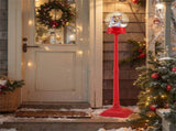 5 Ft Christmas Streetlamp Decor 360&deg Rotating Ferris Wheel , 15 Colorful LEDs, 8 58502355