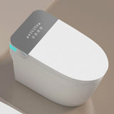 ZNTS Smart Toilet with Voice Control and Bubble Shield,Heated Bidet Seat, Portable toilet with bidet W1872P224586