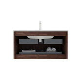 NOOR 36" Bathroom Vanity Sink, Modern Wall-Mounted Floating Plywood Bathroom Storage Cabinet W2615P193170