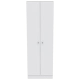 Multistorage Pantry Cabinet, Five Shelves, Double Door Cabinet -White B20091965