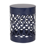 Outdoor Metal end Table -Large 73607.00NBLU