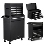 ZNTS Tool Chest,5-Drawer Rolling Tool StorageCabinet with Enhanced Packaging, DetachableTop Tool Box, W2277P243713