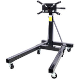 ZNTS Folding Engine Stand 2000 LBS Capacity Motor Hoist 360 Degree Adjustable Mounting Head Dolly Mover 99540283