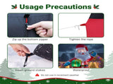 12.6FT Santa with Gift Box Inflatable, 6 LED Lights, 210D Polyester, US Plug 54108835