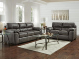 Tirana Contemporary Fabric Pillow-top Arm 4-Piece Sofa Set, Sequoia Ash T2574P195191