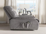 Grey Power Lift Recliner with Massage B062P215442