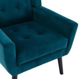 Modern Soft Velvet Material Ergonomics Accent Chair Living Room Chair Bedroom Chair Home Chair With W676P313941