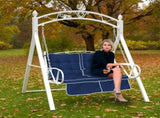 Outdoor High-Back Chair Cushions, One-Piece Hinged and Back Design, Fade-Resistant & Waterproof 05570389