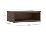 Open Shelf Modular Storage System, Walnut 50411521