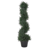 3 feet pre-potted spiral fake plant simulation tree 69909682