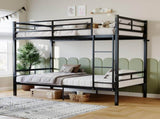 Metal bunk bed , suitable for children/teenagers/adults. 14.17-inch high guardrails. W5635P539763