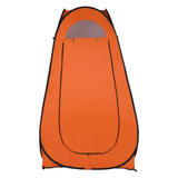 ZNTS 1-2 Person Portable Pop Up Toilet Shower Tent Changing Room Dressing Tent Camping Shelter Orange 11685588